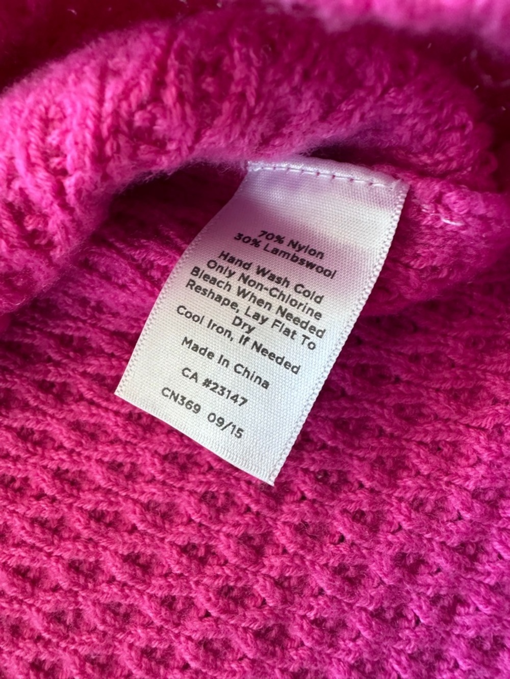 Talbots Pink Sweater - size medium - Picture 4 of 4